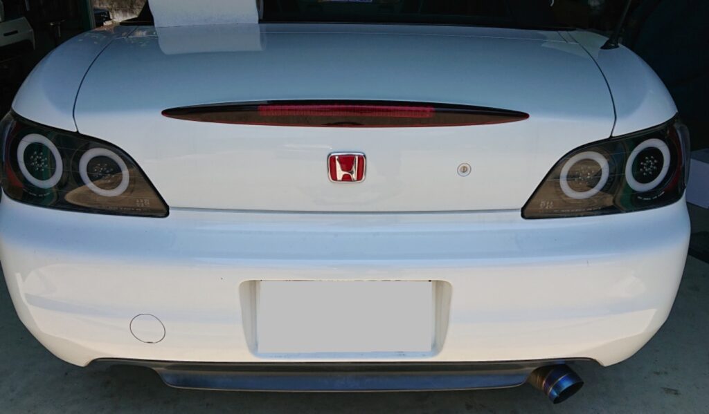 S2000 テールランプ レセプション