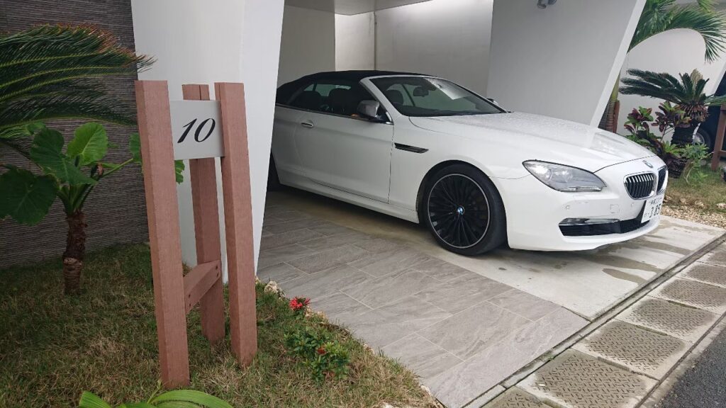 BMW 640i(F12)とフェリスビラリゾート